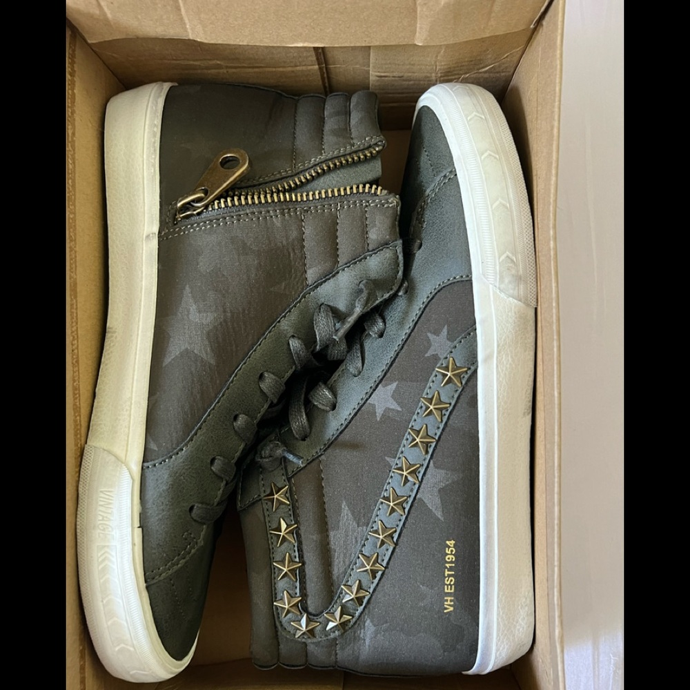 Vintage Havana Olive Green Sneakers